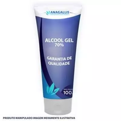 Álcool em Gel 70% 100g