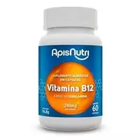 Vitamina B12 280mg 60 cápsula apisnutri 