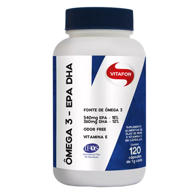 Omega 3 EPA DHA 120 cápsulas Vitafor