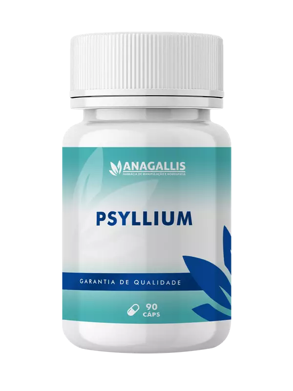 Psyllium 500mg 90 Cápsulas