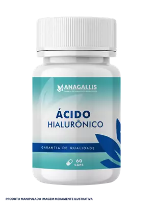 Ácido Hialurônico 75mg 60 Cápsulas