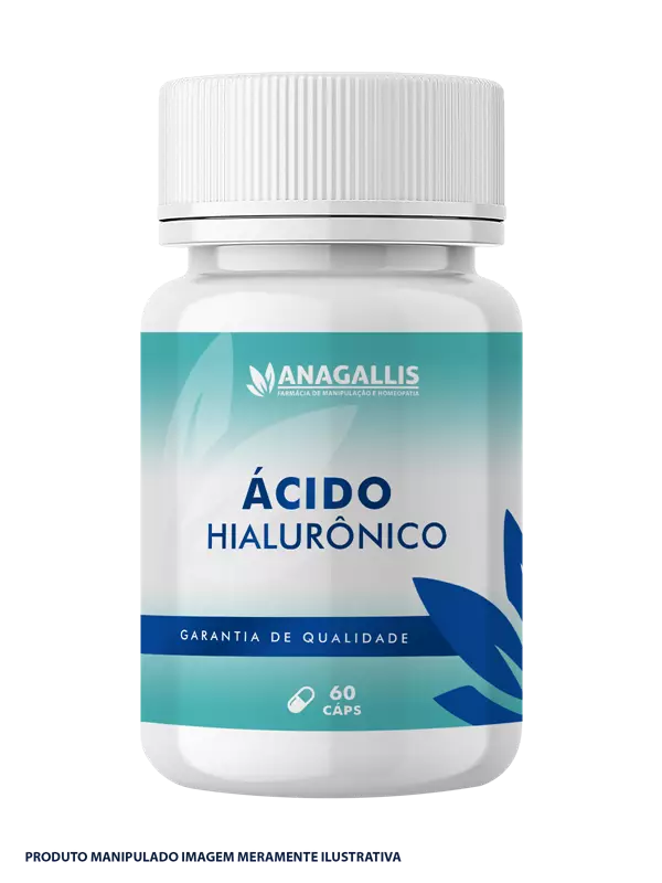 Ácido Hialurônico 75mg 60 Cápsulas