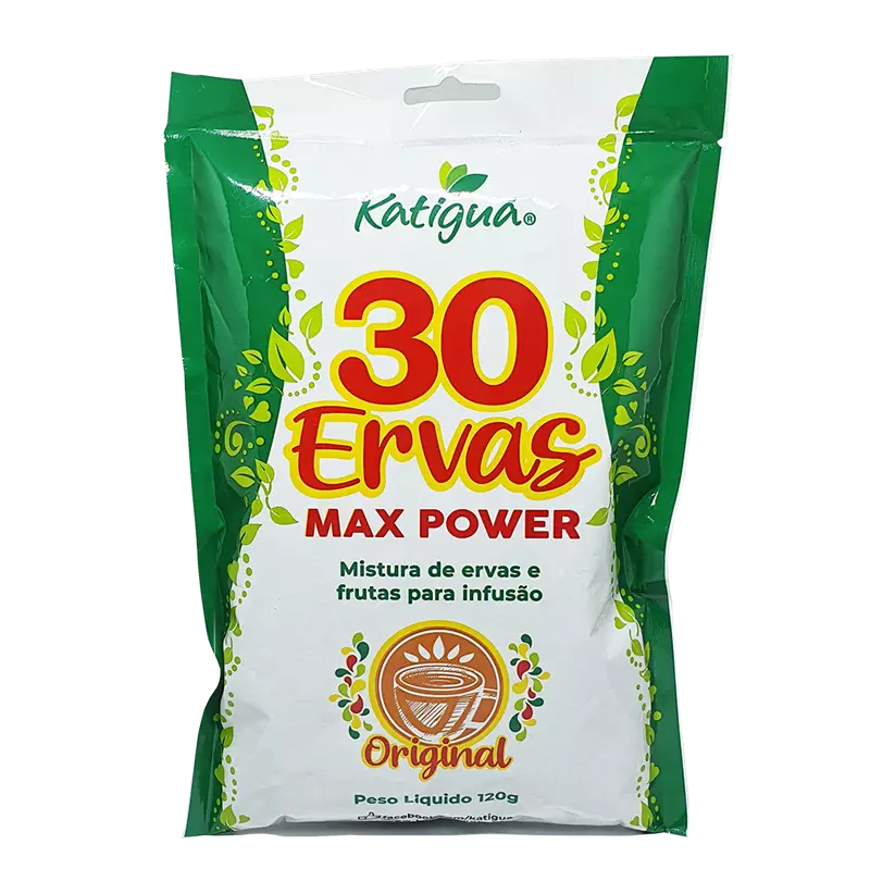 Chá 30 ervas max power 120g katigua