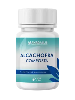 Alcachofra Composta 250mg 120 Cápsulas