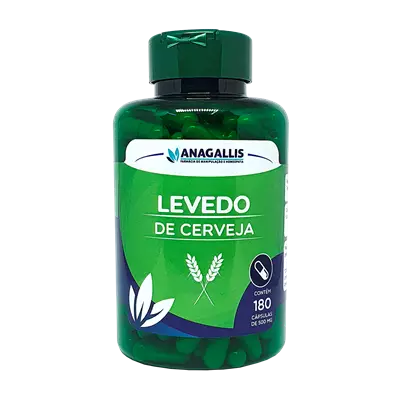 Levedo de cerveja 500mg