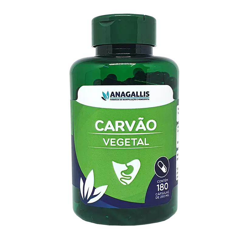 Carvão vegetal 250mg 