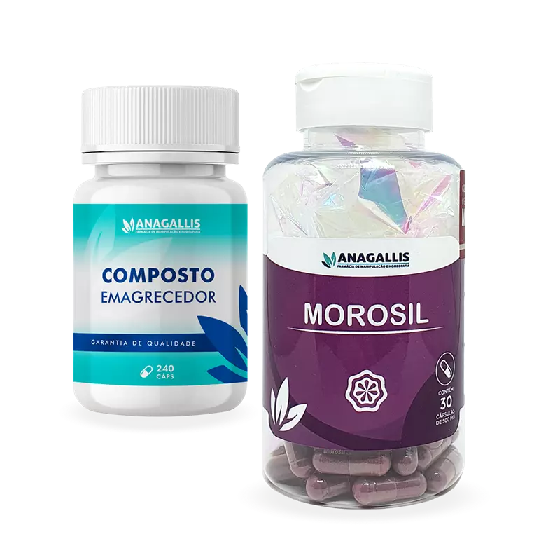 Kit Composto Emagrecedor + Morosil