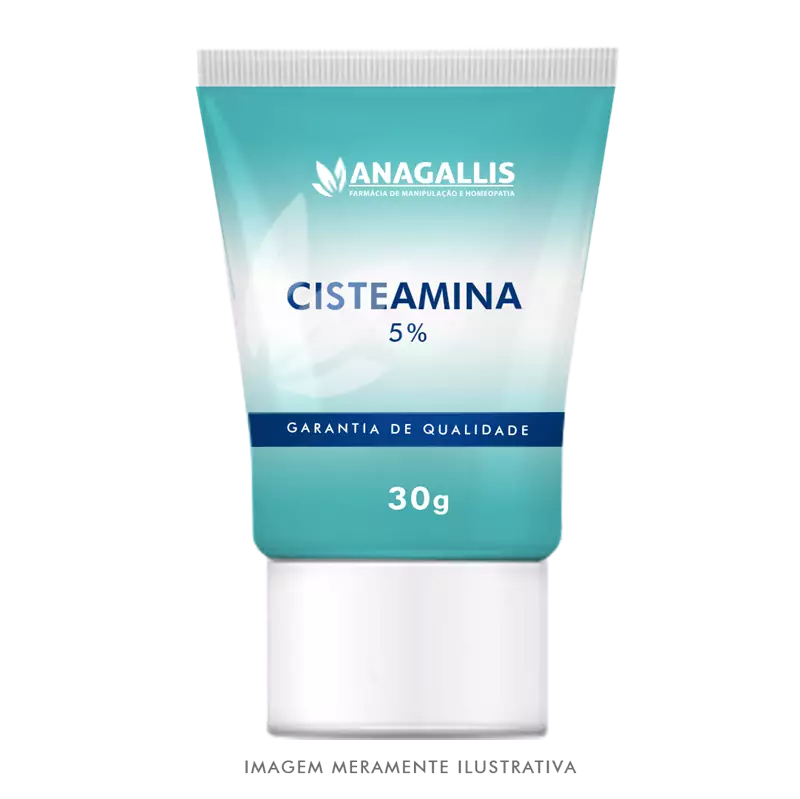 Cisteamina em Creme 5% 30g