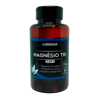 Magnésio Tri 450mg 60 cápsulas