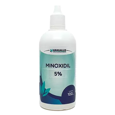 Minoxidil 5% com Propilenoglicol 100ml