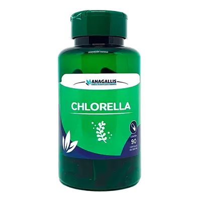 Chlorella 500mg 90 Cápsulas