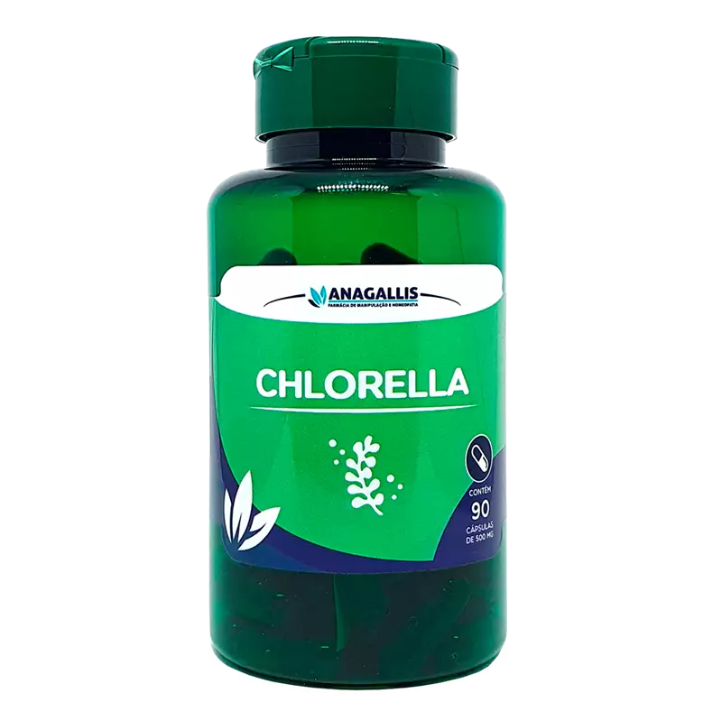 Chlorella 500mg 90 Cápsulas