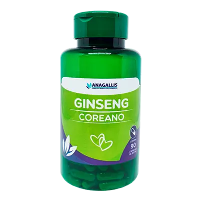 Ginseng Coreano 350mg 90 Cápsulas