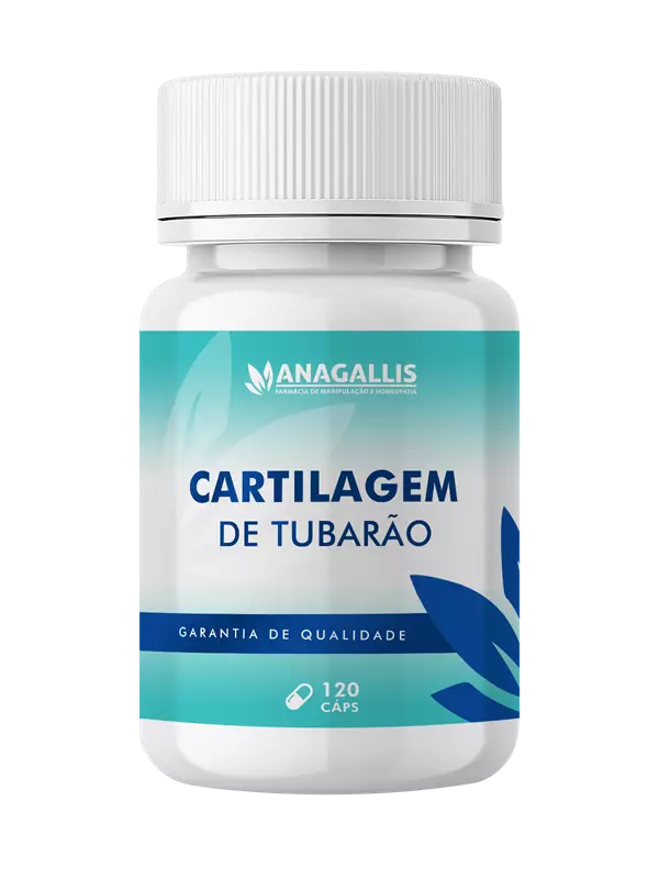 Cartilagem de tubarão 500mg 60 cápsulas