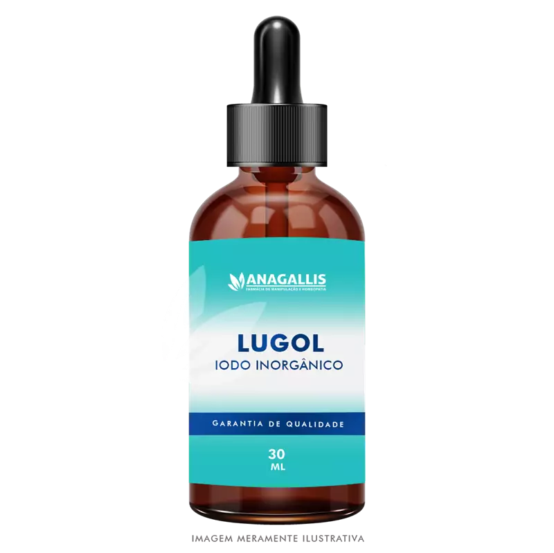 Lugol Iodo Inorgânico 30ml