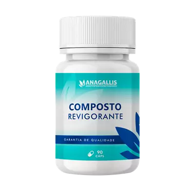 Composto Revigorante 500mg 90 cápsulas