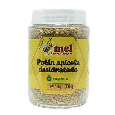 Pólen apícola desidratado 70g santa barbara