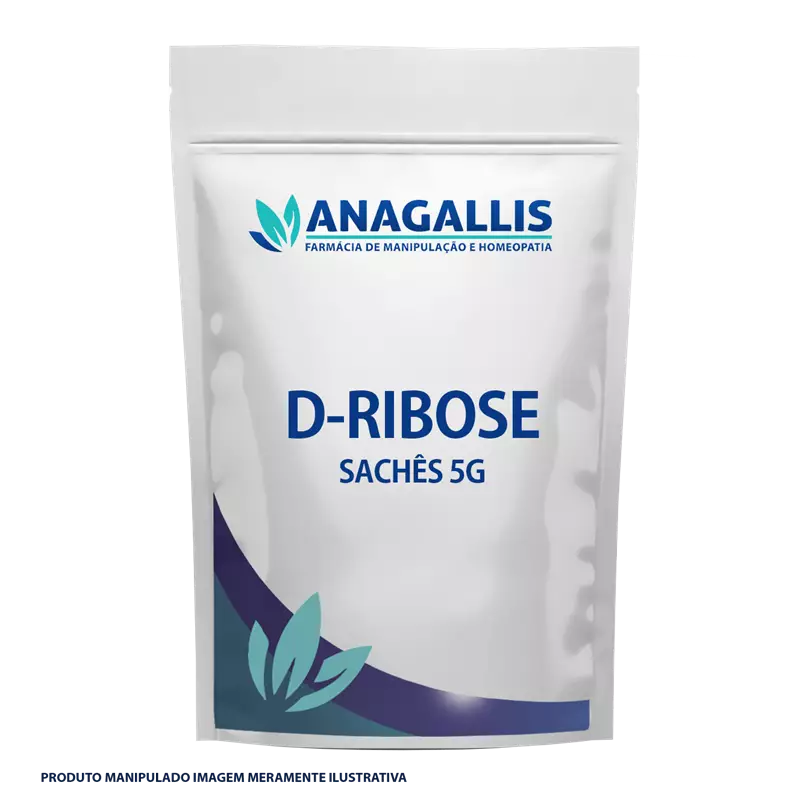 D-Ribose 5g 60 Sachês