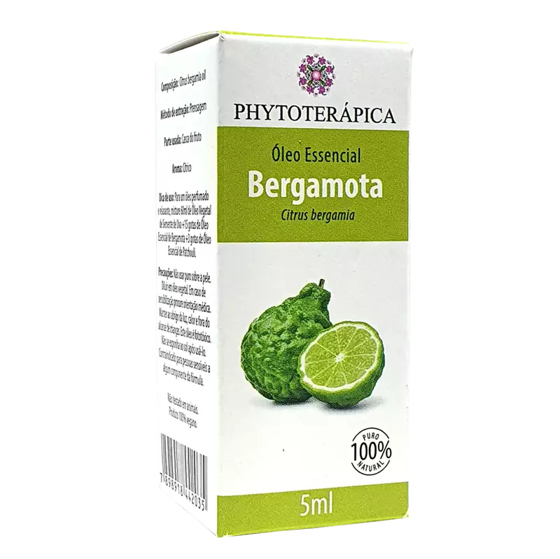 Óleo essencial bergamota 5ml phytoterápica