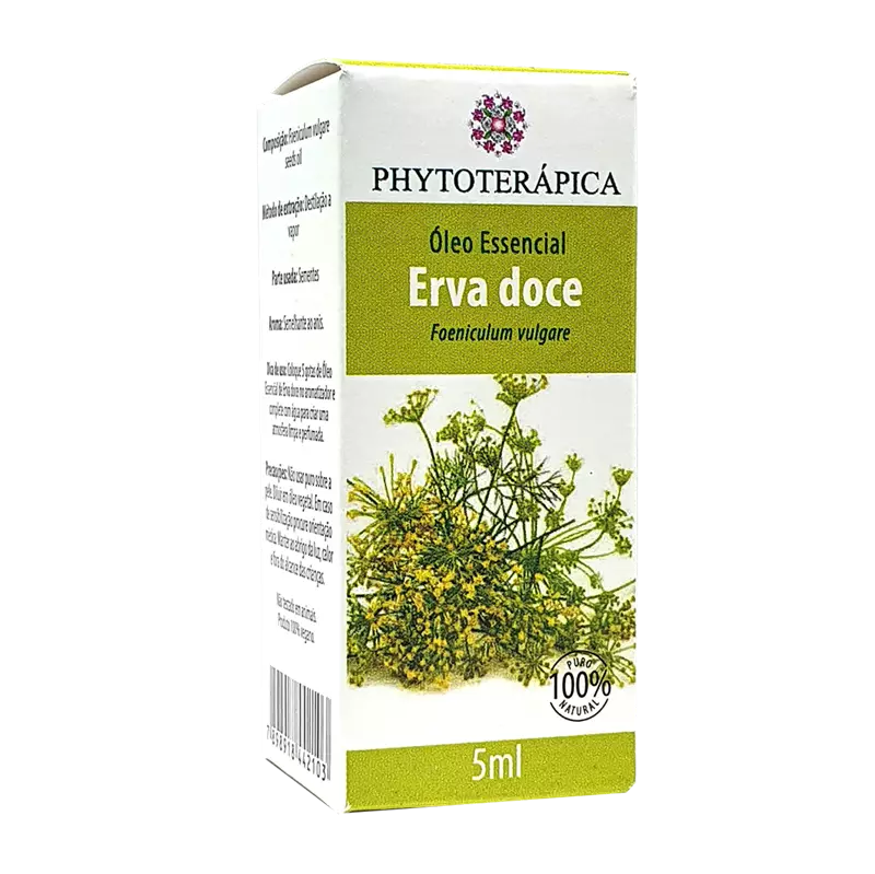 Óleo essencial erva doce 5ml phytoterapica