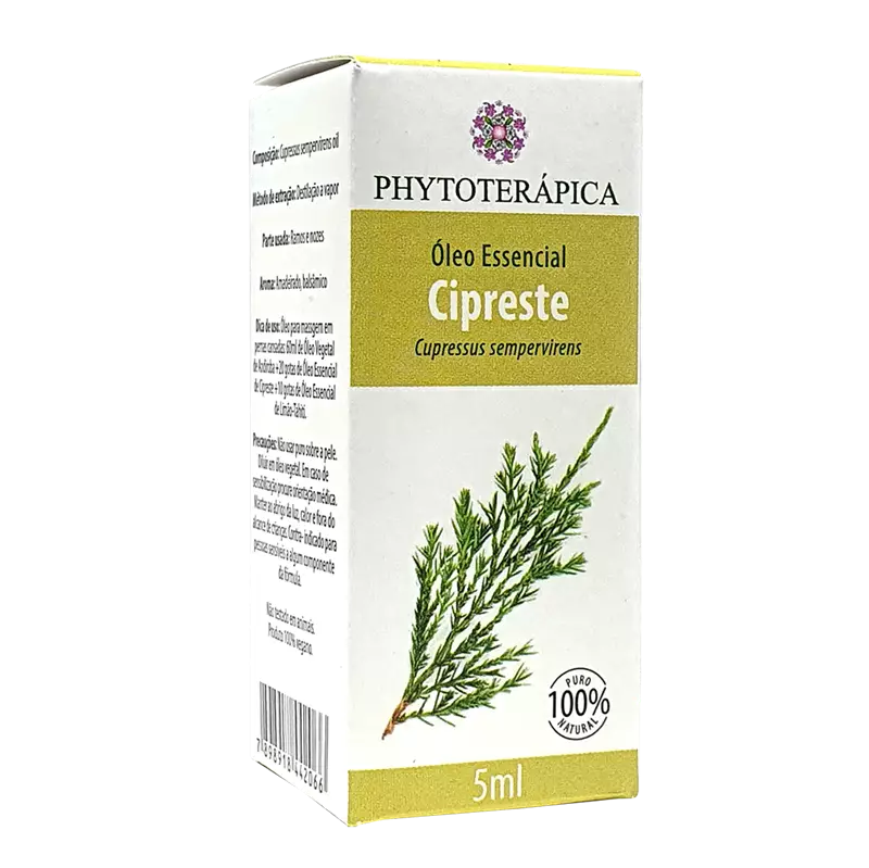 Óleo essencial cipreste 5ml phytoterapica