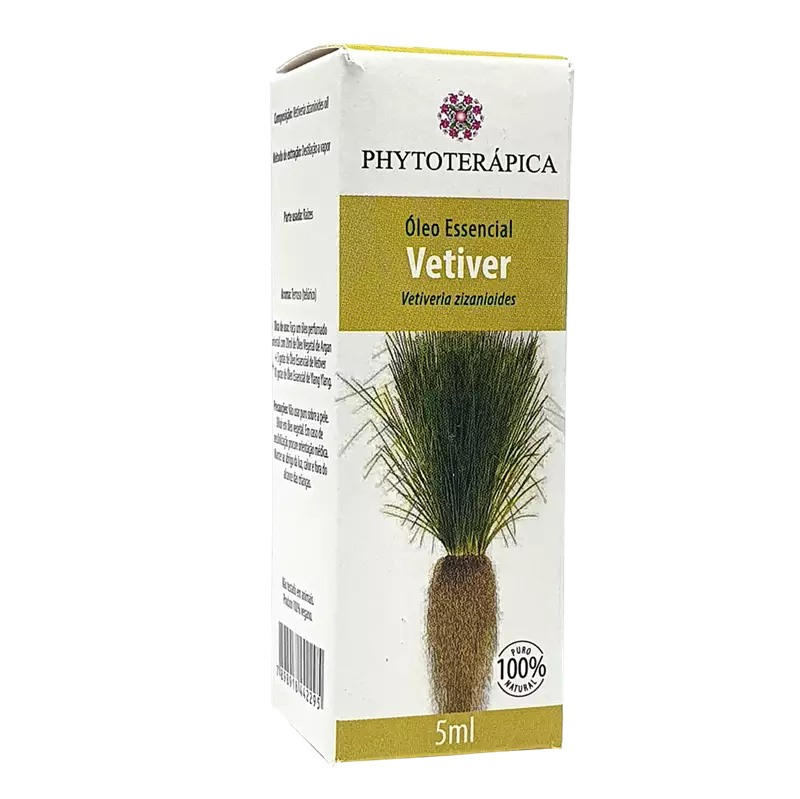 Óleo essencial Vetiver 5ml Phytoterápica