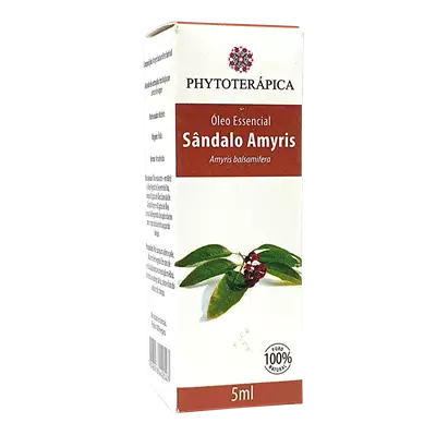 Óleo essencial Sândalo Amyris 5ml Phytoterápica