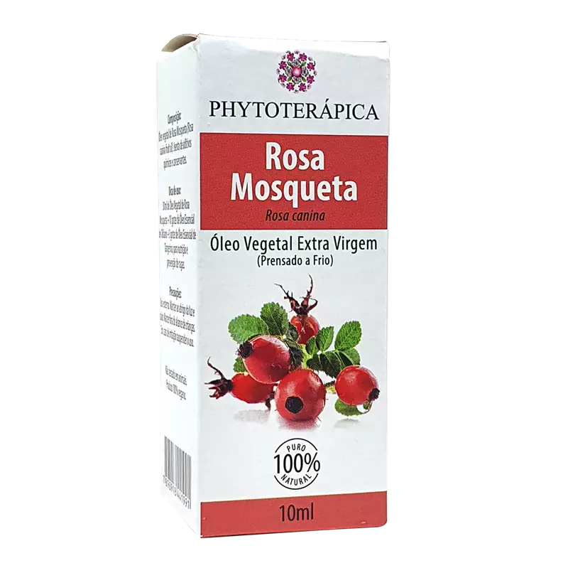 Óleo essencial rosa mosqueta 10ml phytoterapica