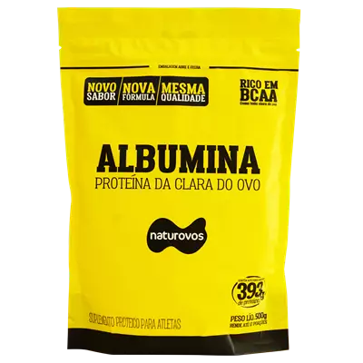 Albumina Naturovos Baunilha 420g