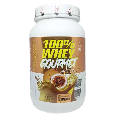 Whey 100% Gourmet Protein 900g Mousse Maracujá Health Labs