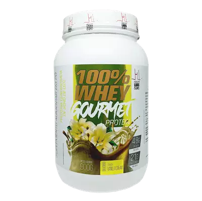 Whey 100% Gourmet Protein 900g Vanilla Cream Health Labs