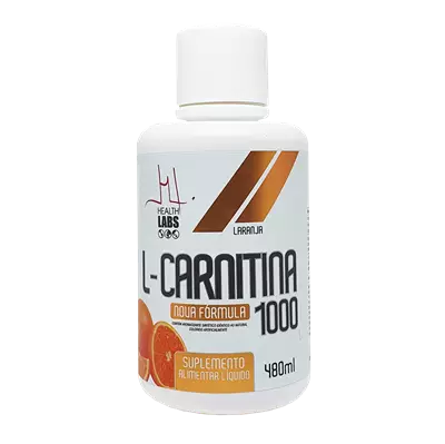 L-Carnitina 1000 Laranja 480ml Health Labs