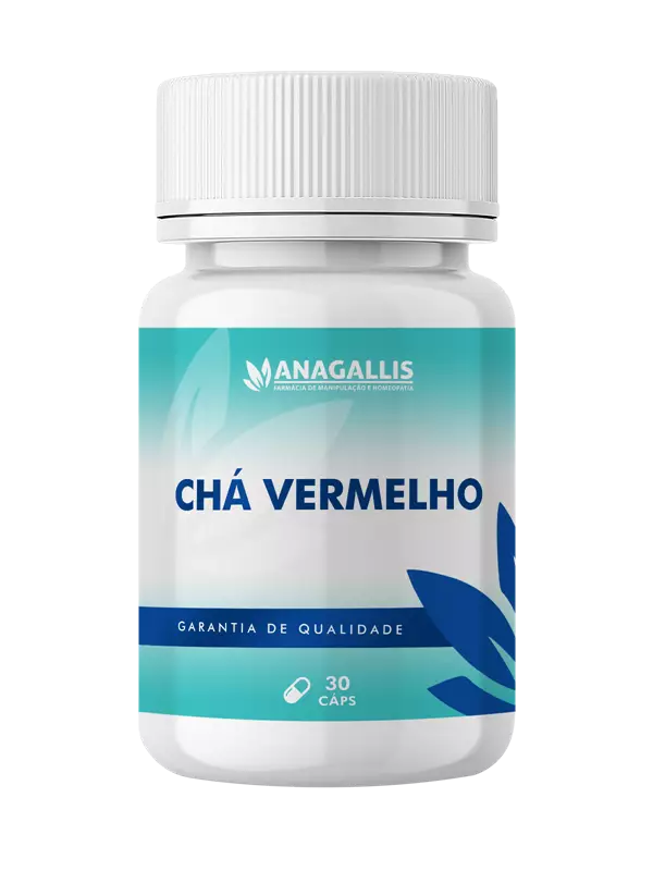 Chá Vermelho 200mg 30 Cápsulas