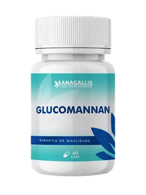 Glucomannan 500mg 60 Cápsulas