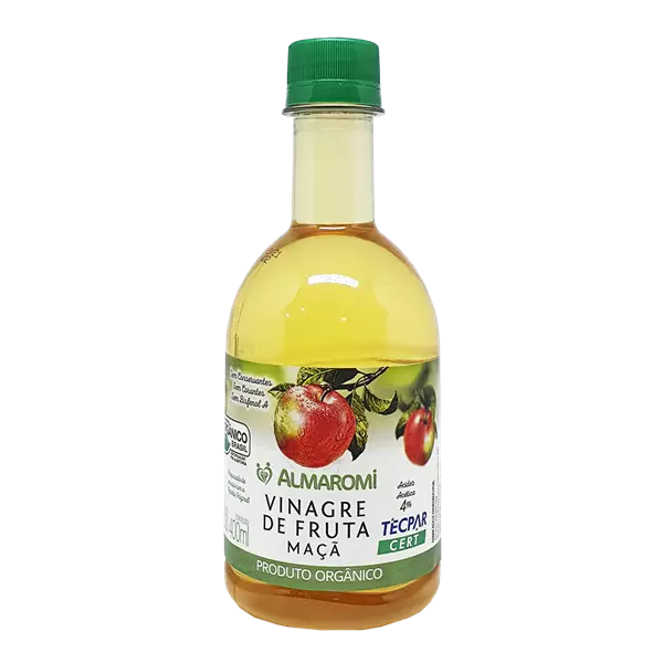 Vinagre de Maçã Orgânico 400ml Almaromi