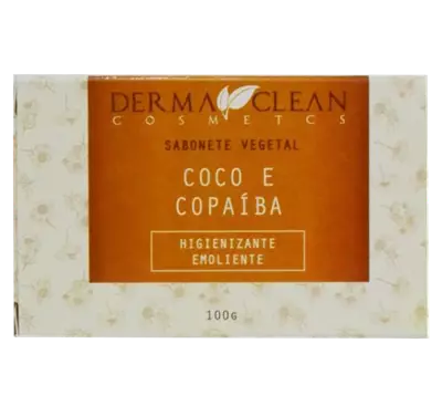 Sabonete Coco e Copaíba 100g Derma Clean