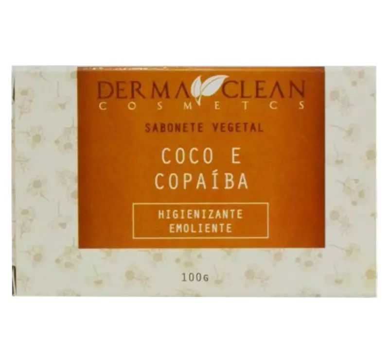 Sabonete Coco e Copaíba 100g Derma Clean