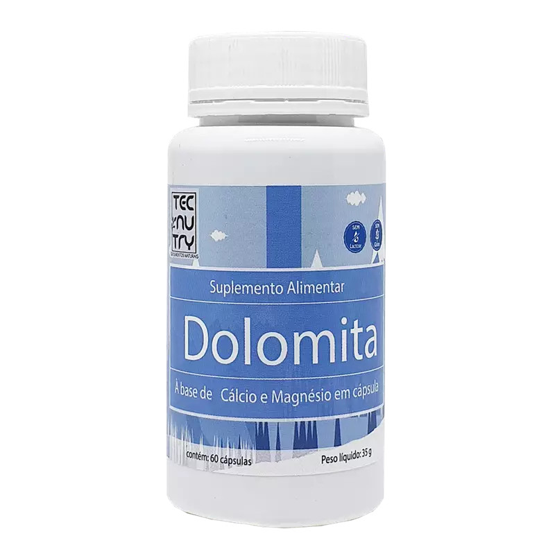 Dolomita 60 Cápsulas 35g Tecnutry