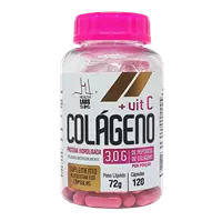 Colágeno + Vitamina C 120 Cápsulas Health Labs