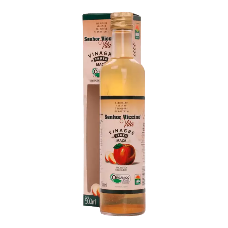 Vinagre de Maçã Vita Orgânico Senhor Viccino 500ml