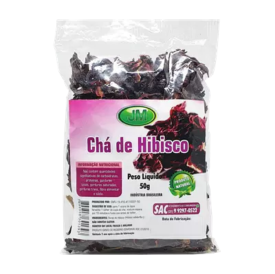 Chá de Hibisco 50mg JM