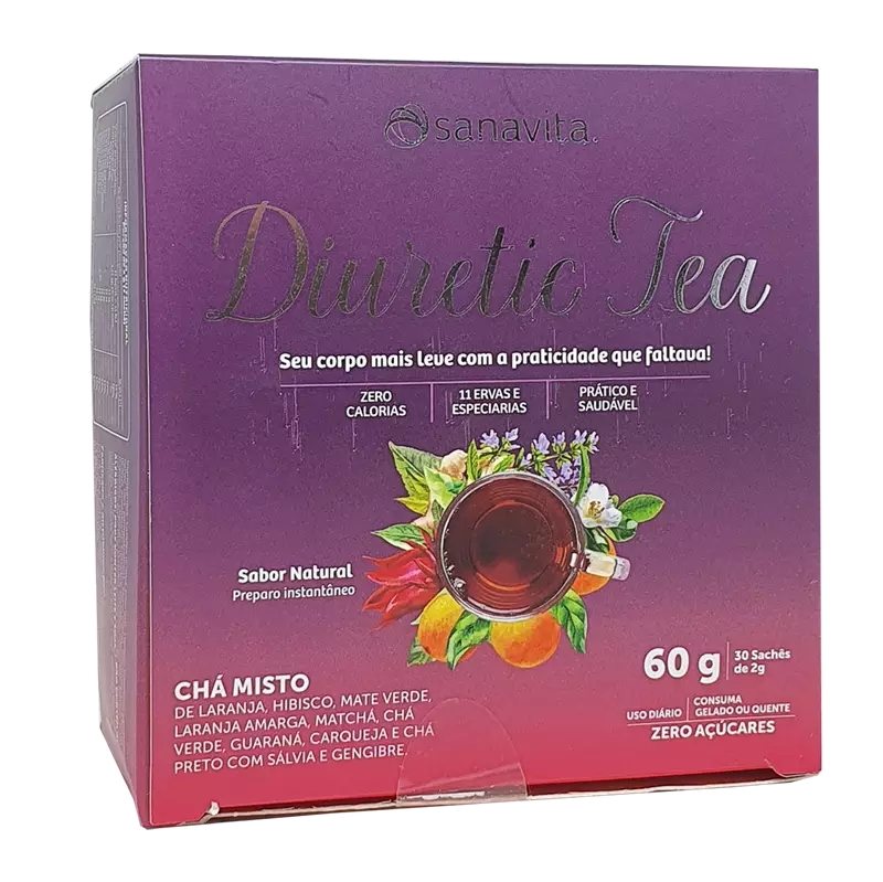 Diuretic Tea 30 Sachês Sanavita