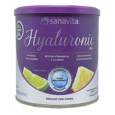 Hyaluronic Skin Abacaxi com Limão 300g Sanavita