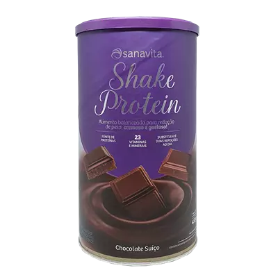 Shake Protein Chocolate Suíço 450g Sanavita