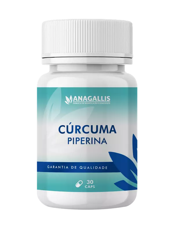 Cúrcuma + Piperina 30 Cápsulas