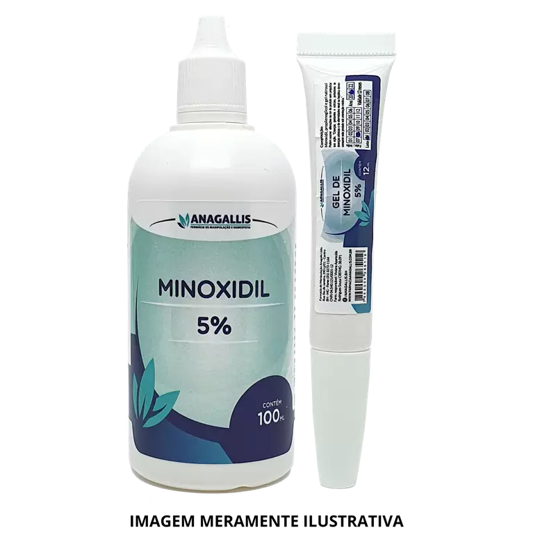 Kit Minoxidil 5% + Minoxidil Sobrancelha 5%