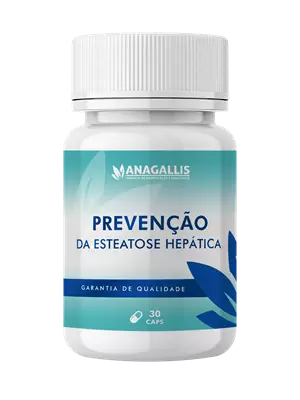 Vitaminas Para Prevenção da Esteatose Hepática (Gordura no fígado) 30 cápsulas 