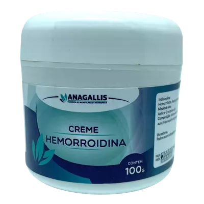 Creme Hemorroidina 100g  Anagallis