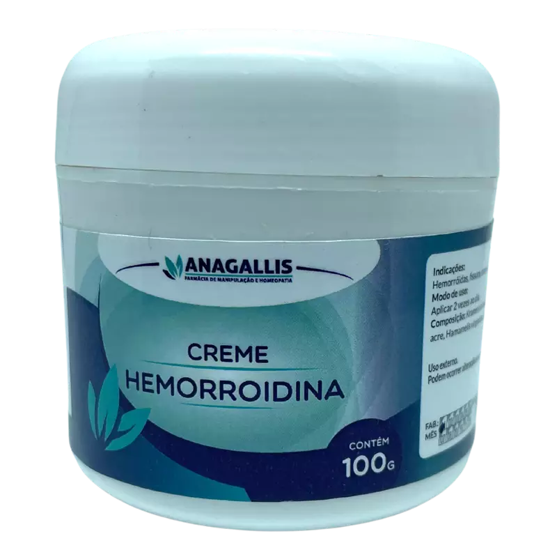 Creme Hemorroidina 100g  Anagallis