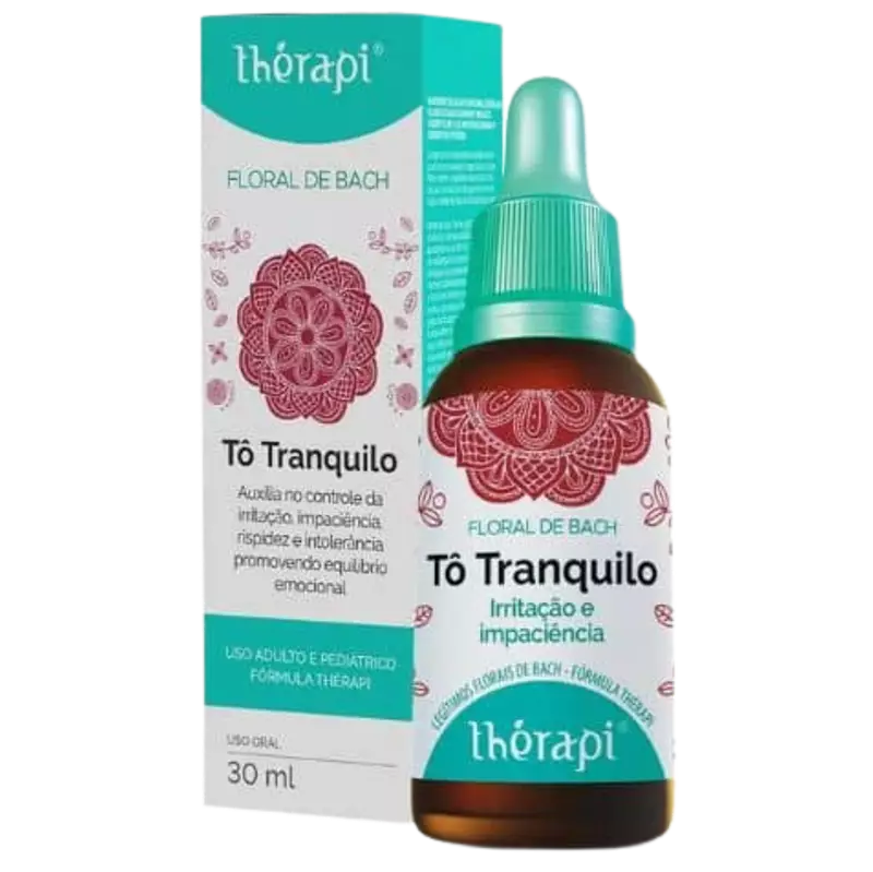 Floral Tô Tranquilo - Irritação e Impaciência Thérapi 30ml